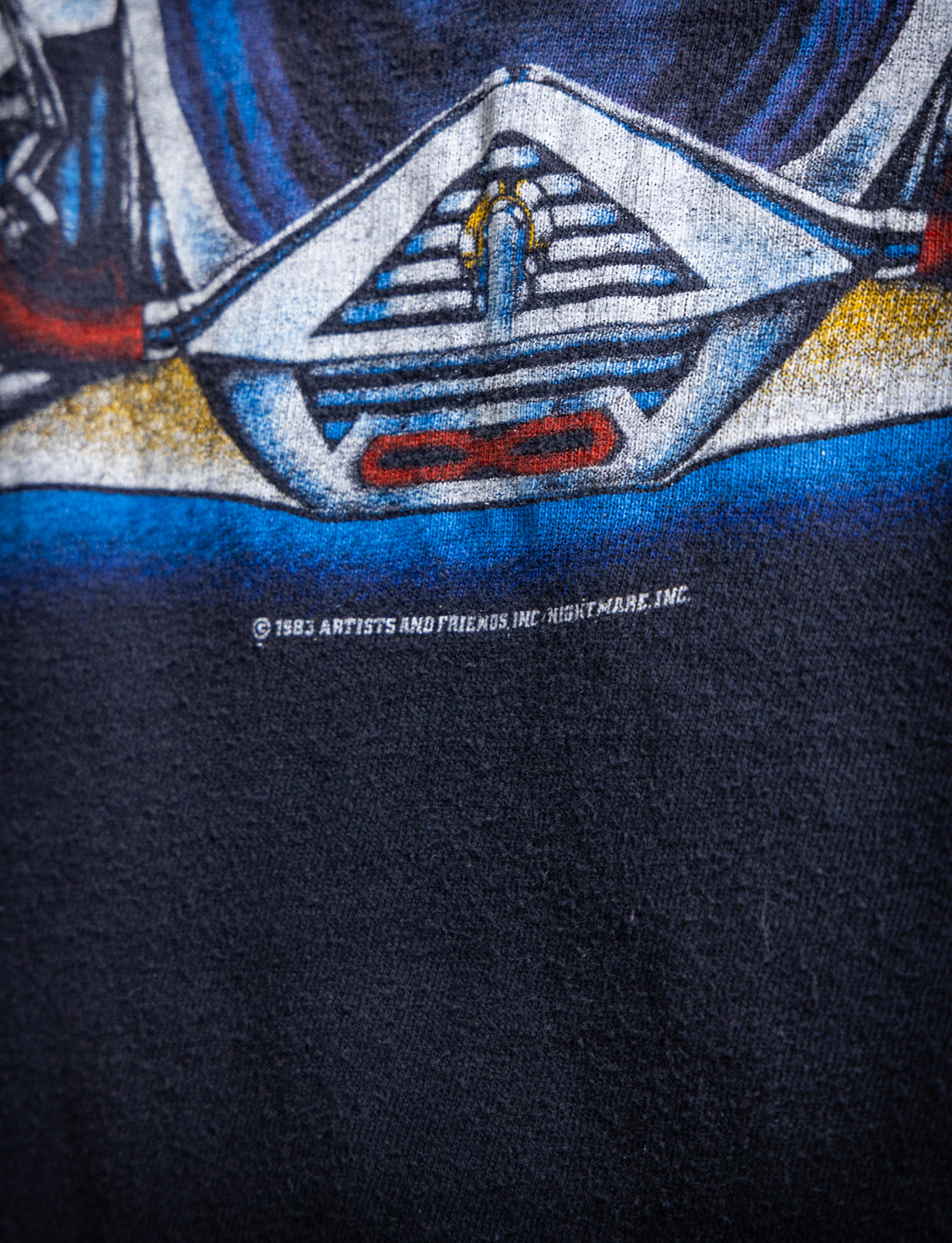 Vintage 1983 Journey Frontiers Tour Concert T Shirt