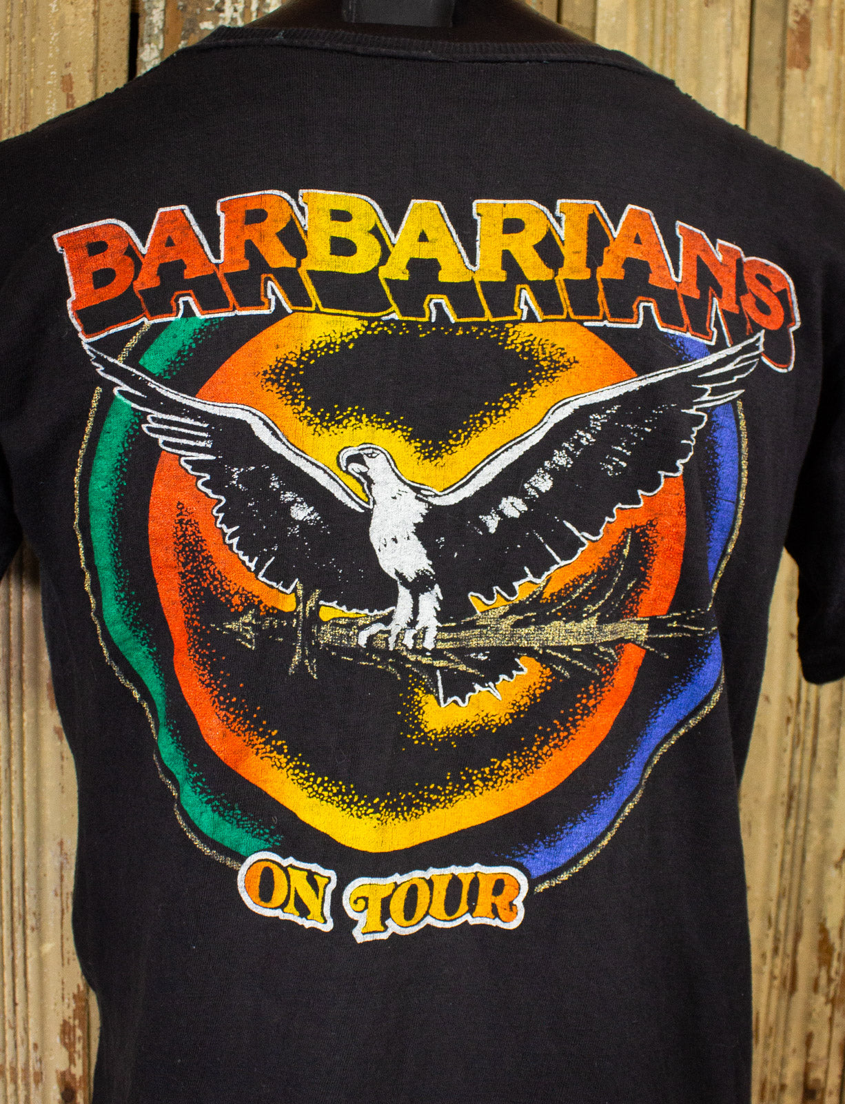 Vintage New Barbarians Live Concert T Shirt 1979