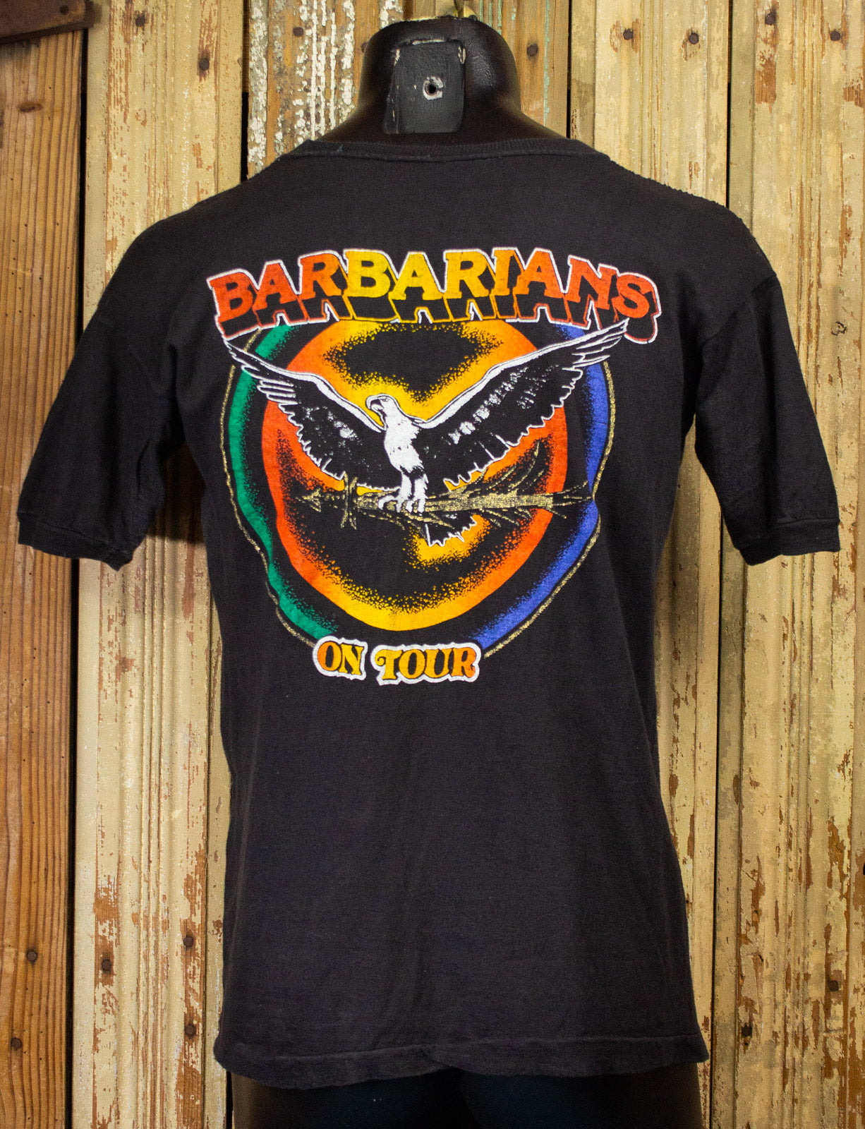 Vintage New Barbarians Live Concert T Shirt 1979