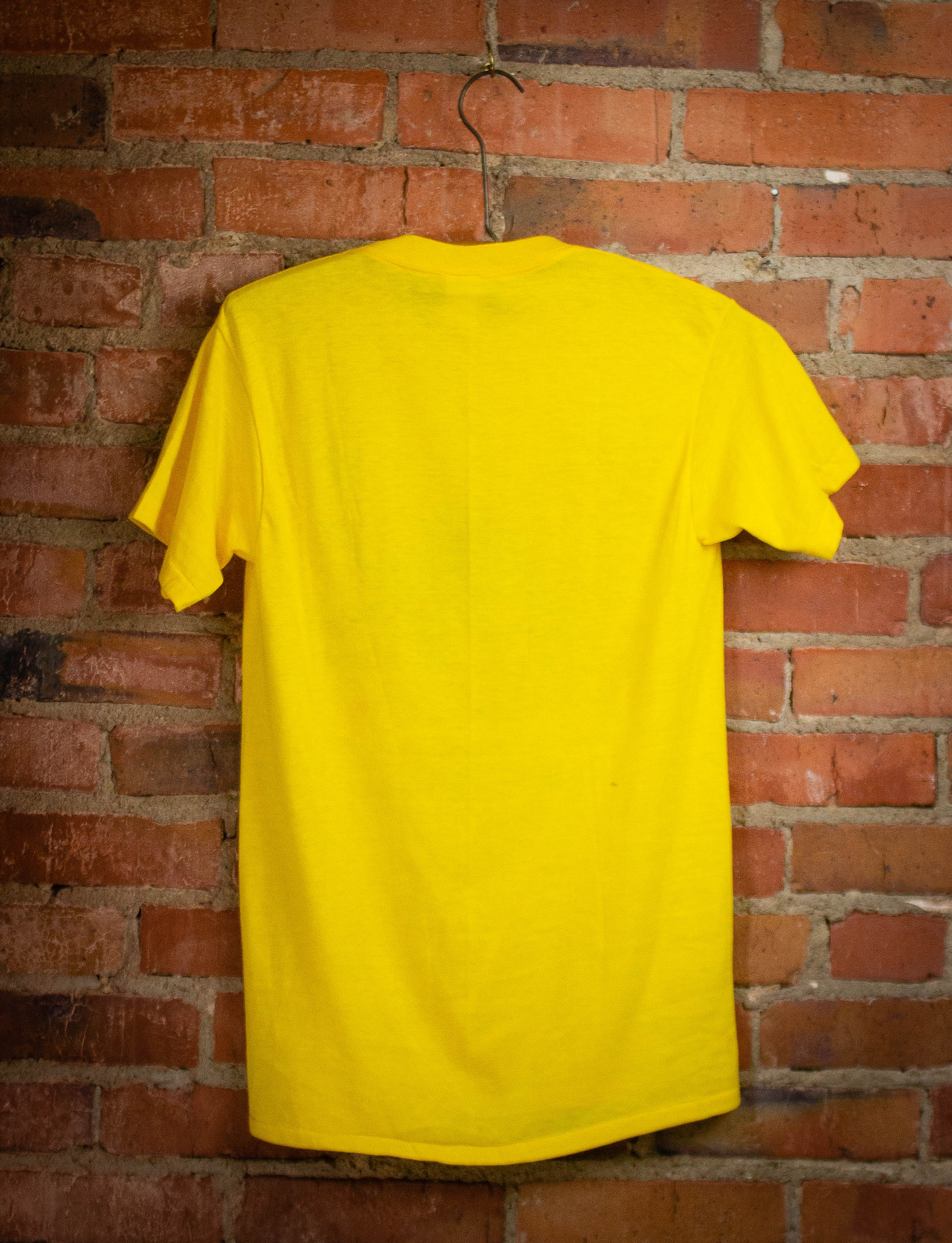 Vintage Rolling Stones Fox Theatre Concert T Shirt 1978 Yellow