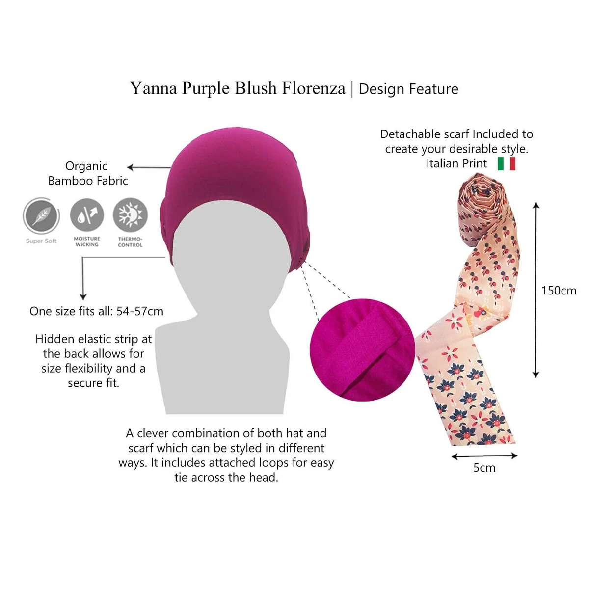 Yanna Purple Blush Florenza