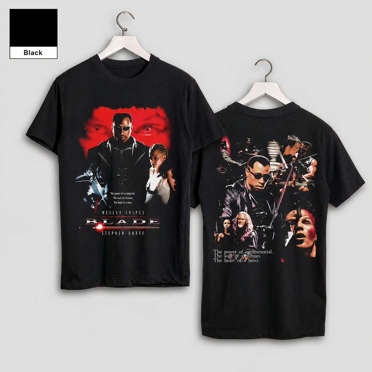 Blade T-Shirt: 90s Retro Movie Tee, Wesley Snipes Actor Shirt