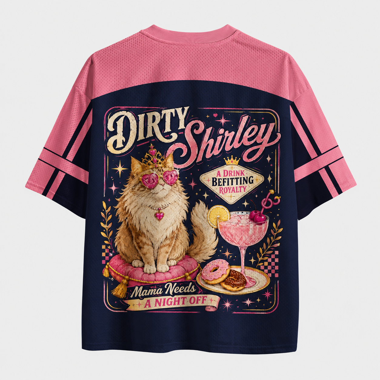  Dirty Shirley Unisex Mesh Jersey