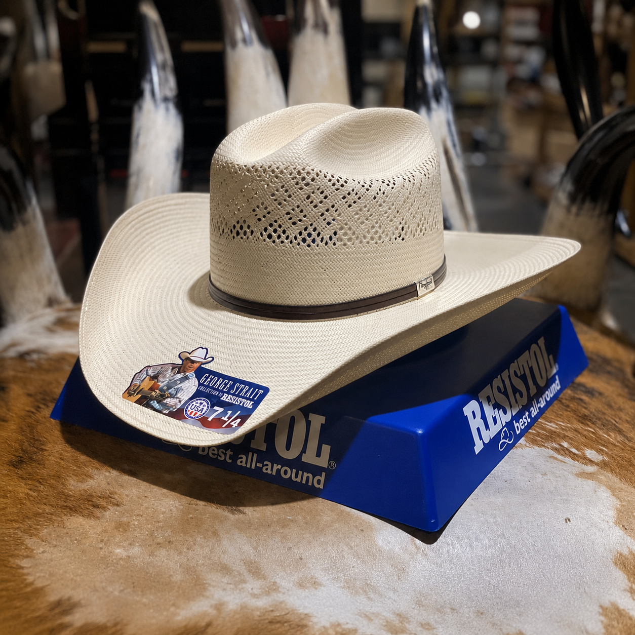 RES George Strait 20X Jaxon Cowboy Straw Hat