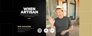 The Panama hat from Ecuador, comedian Rob Schneider from Montecuador
