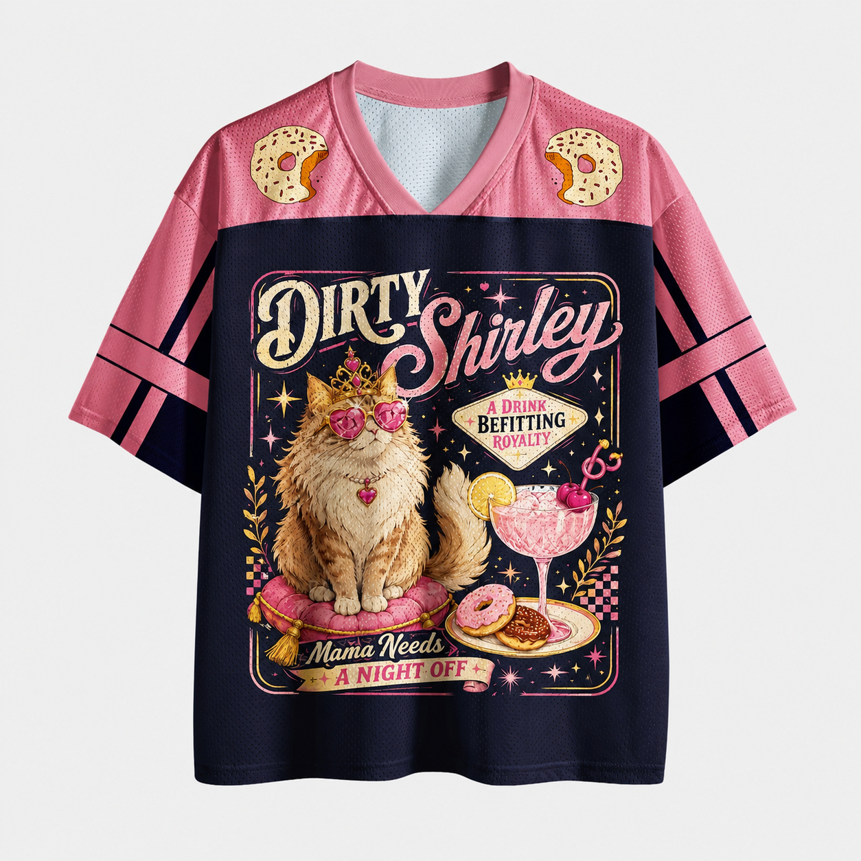  Dirty Shirley Unisex Mesh Jersey