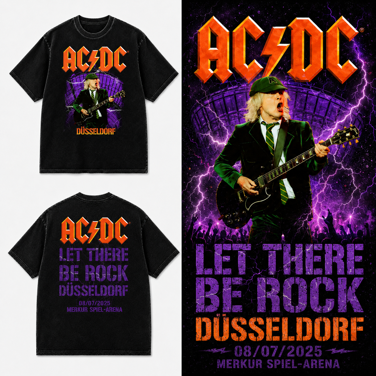 Dusseldorf PWR UP Tour T-Shirt