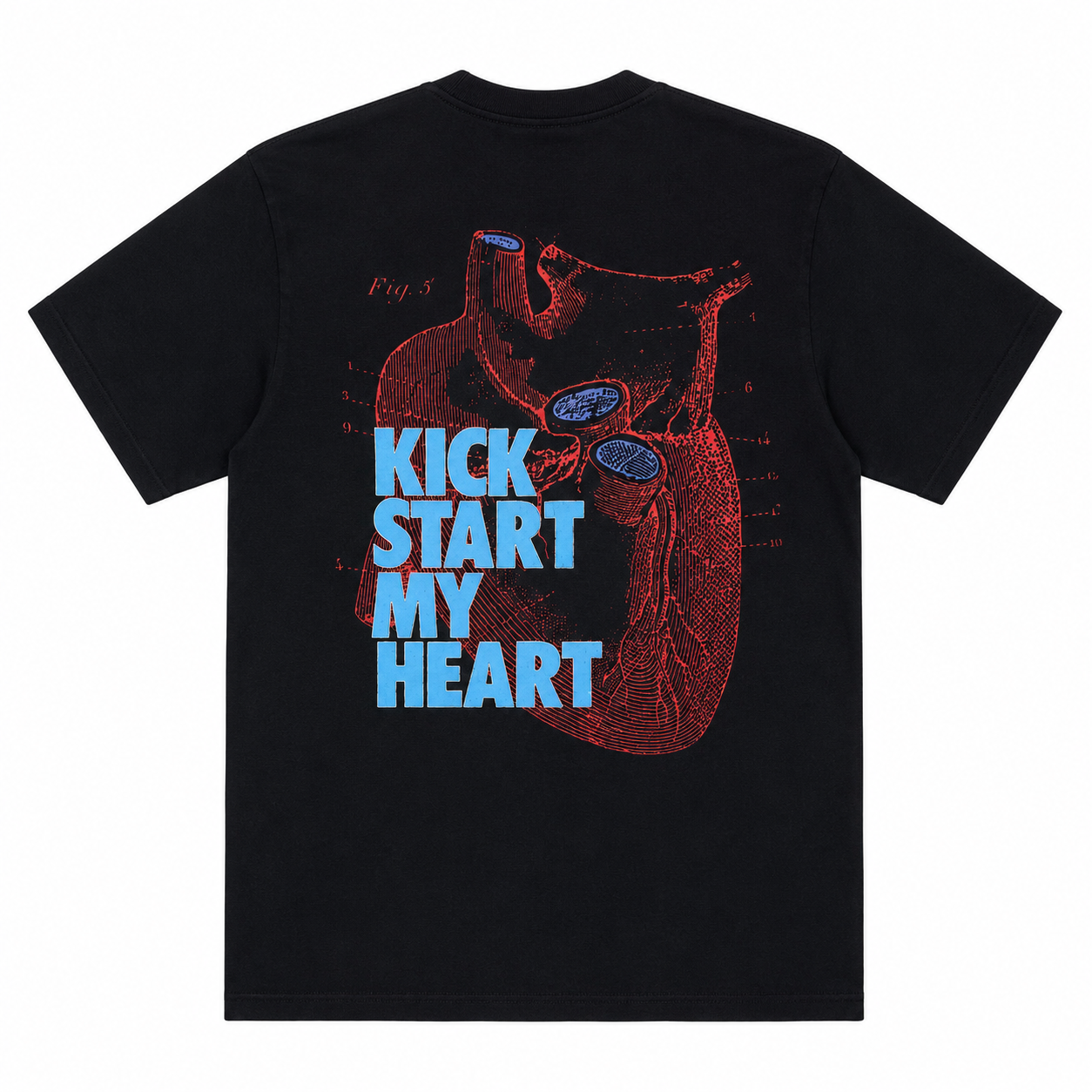 1989 Motley Crue Kick Start My Heart Shirt