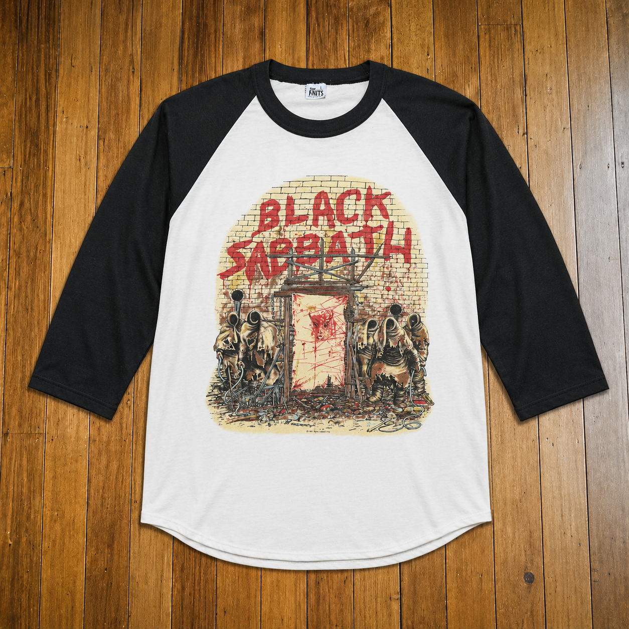Black Sabbath Mob Rules Vintage Tour Tee
