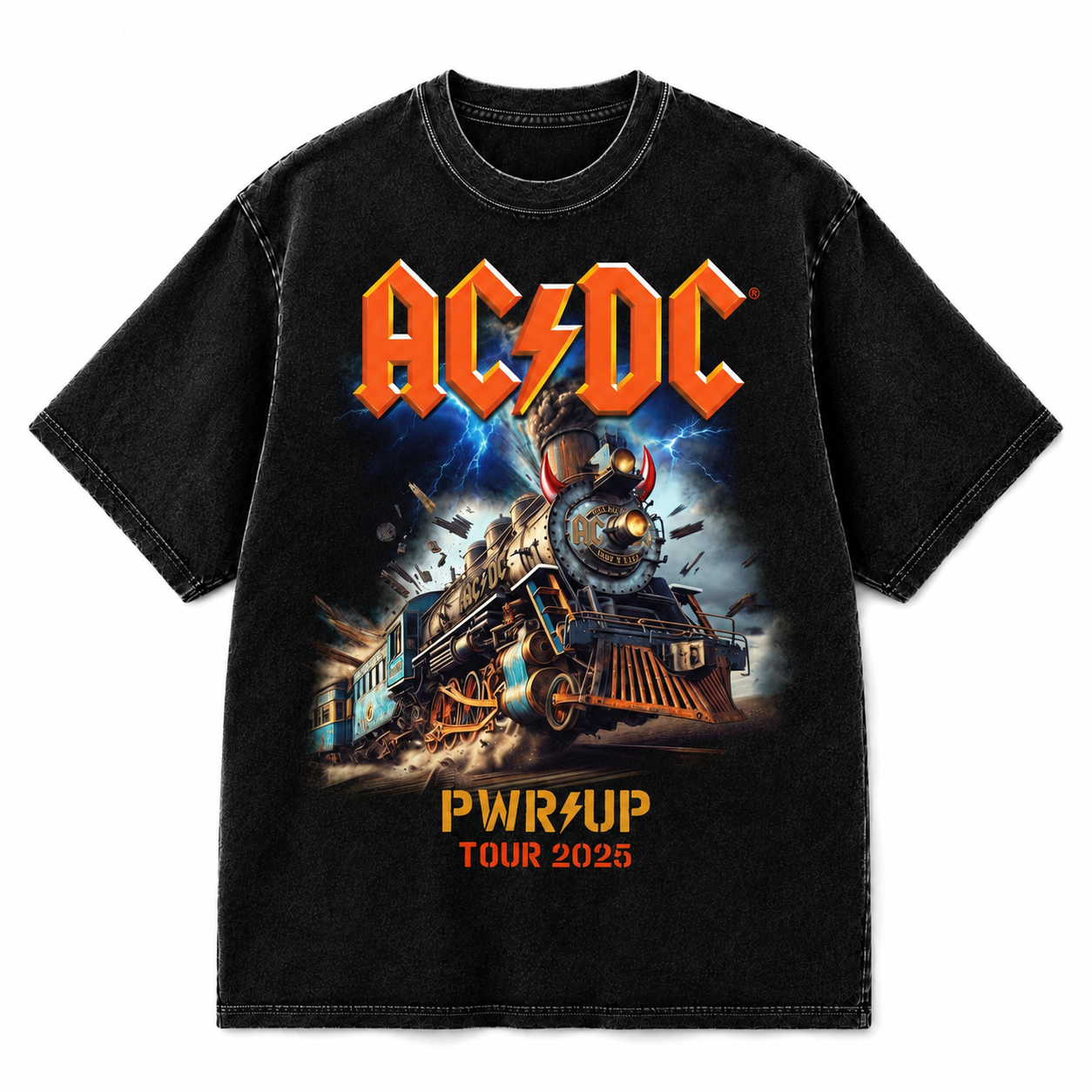 Rock N Roll Train PWR UP Tour T-Shirt