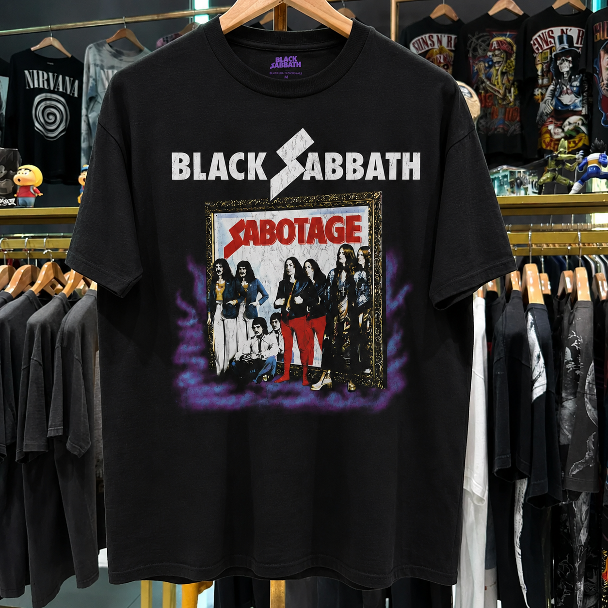 ☠︎ BLACK SABBATH ☠ Band Tee Collection