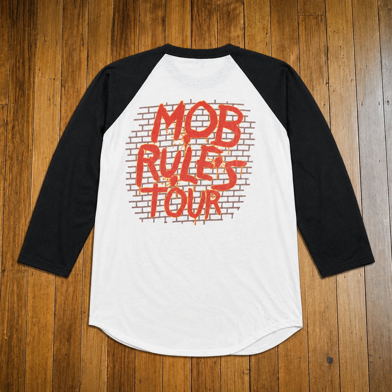 Black Sabbath Mob Rules Vintage Tour Tee