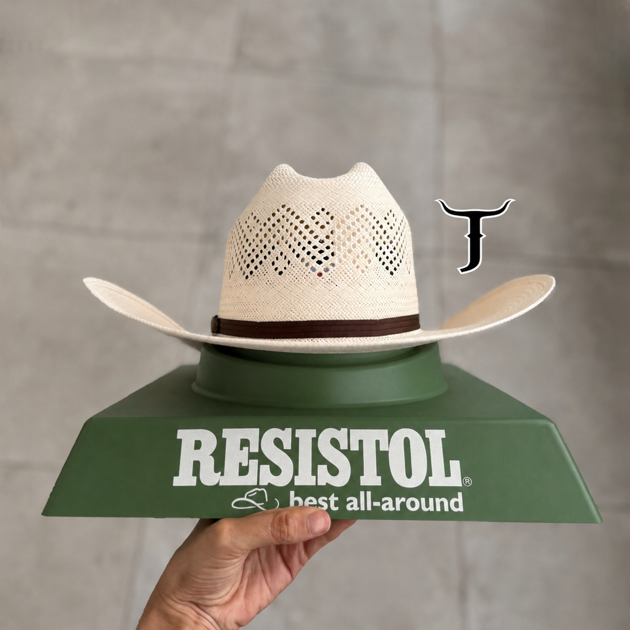 RES Harlow 20X Straw Cowboy Hat