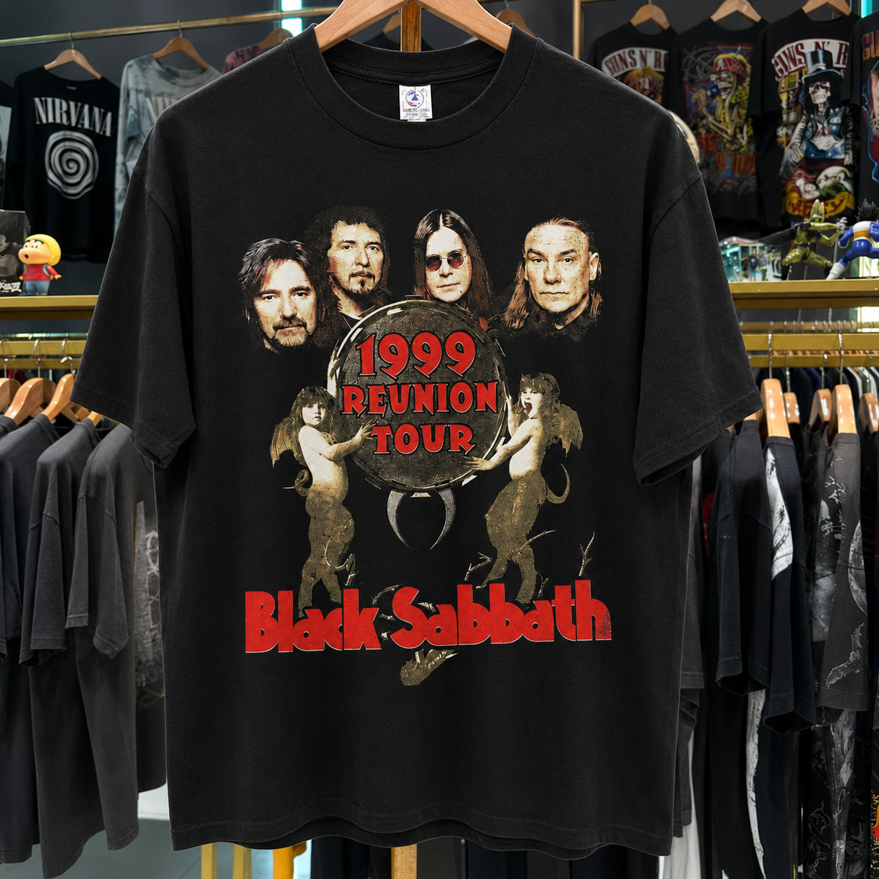 ☠︎ BLACK SABBATH ☠ Band Tee Collection