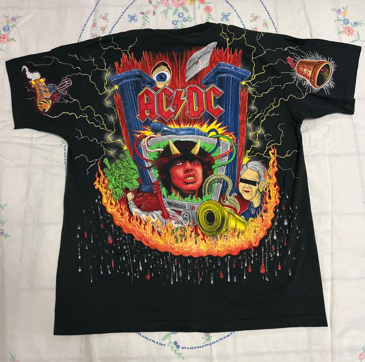 1992 AC/DC “Hells Bells AOP” T-Shirt