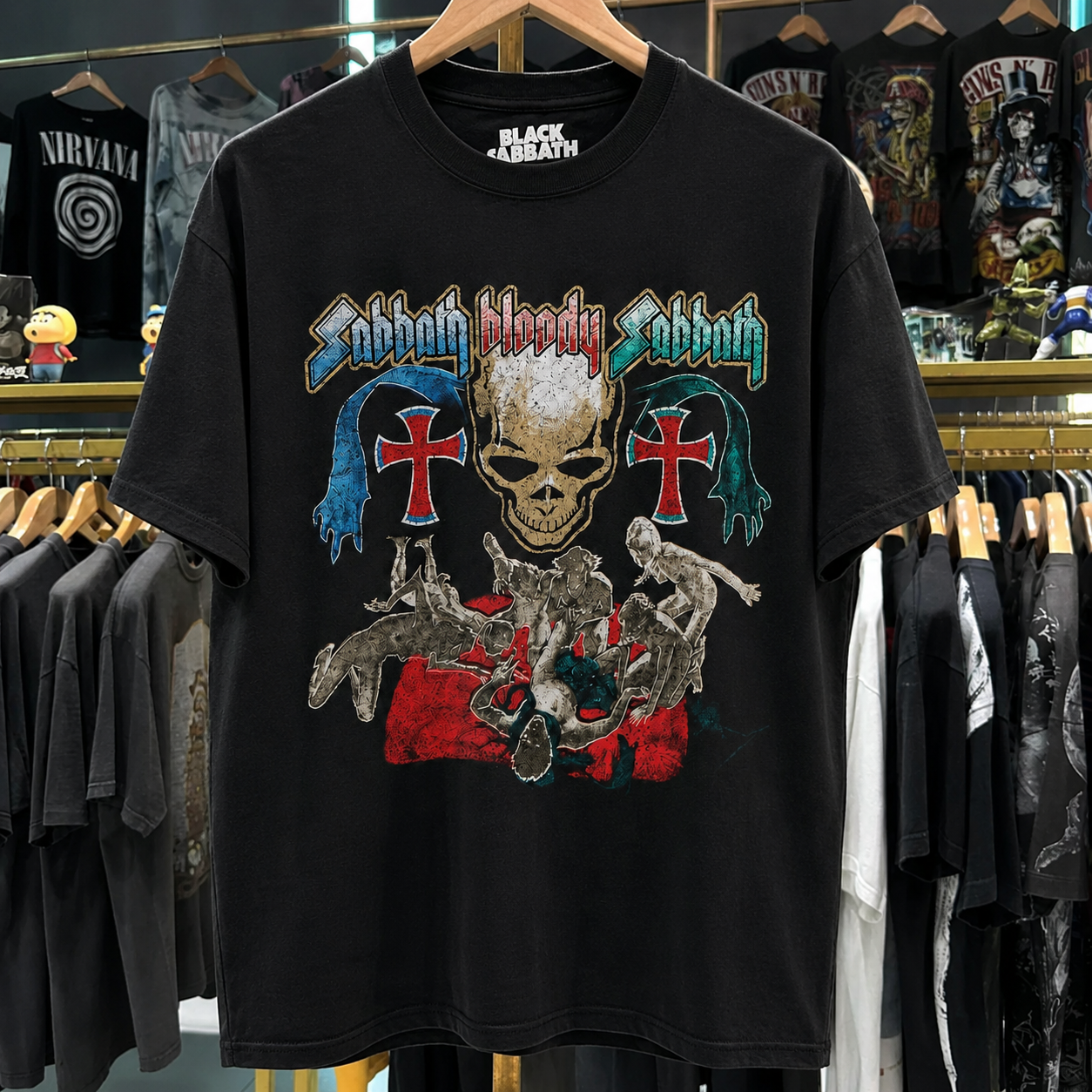 ☠︎ BLACK SABBATH ☠ Band Tee Collection