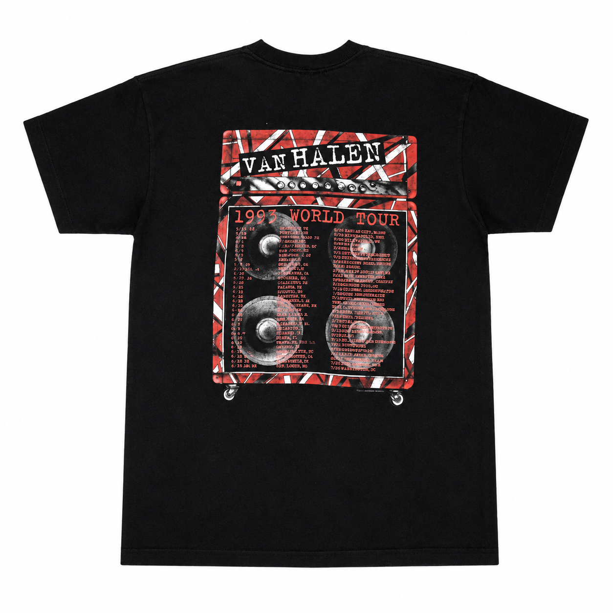 Van Halen 1993 World Tour T Shirt (Large) - Please Read Description!