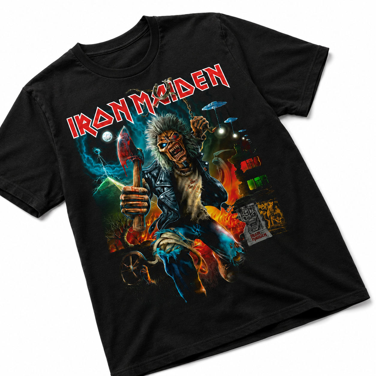 Iron Maiden Run For Your Lives World Tour T-Shirt