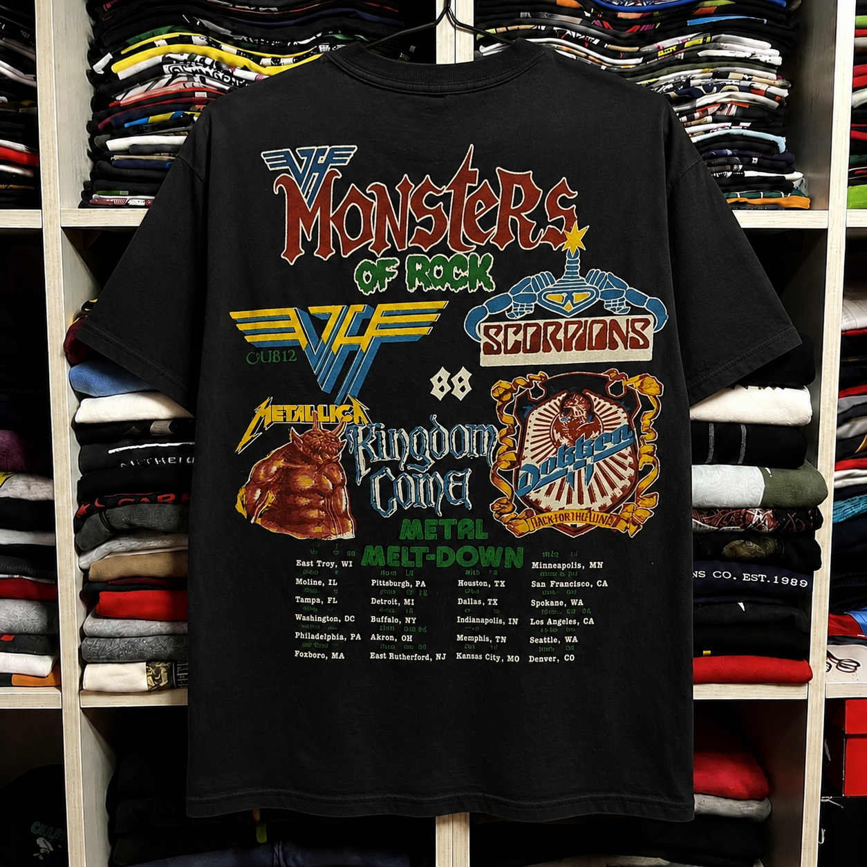 Monsters of Rock T-Shirt Collection