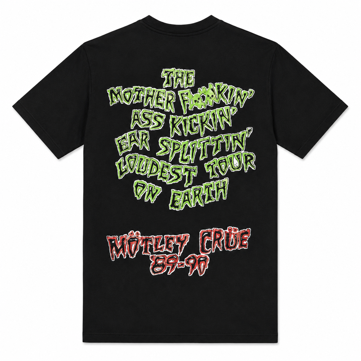 Motley Crue Dr. Feelgood Mad House New Black T-Shirt