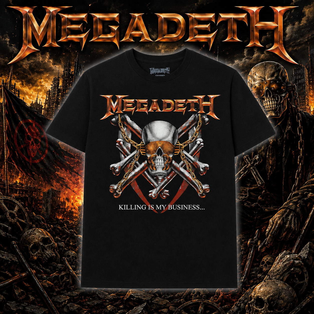 Megadeth T-Shirt: Killing Is My Business