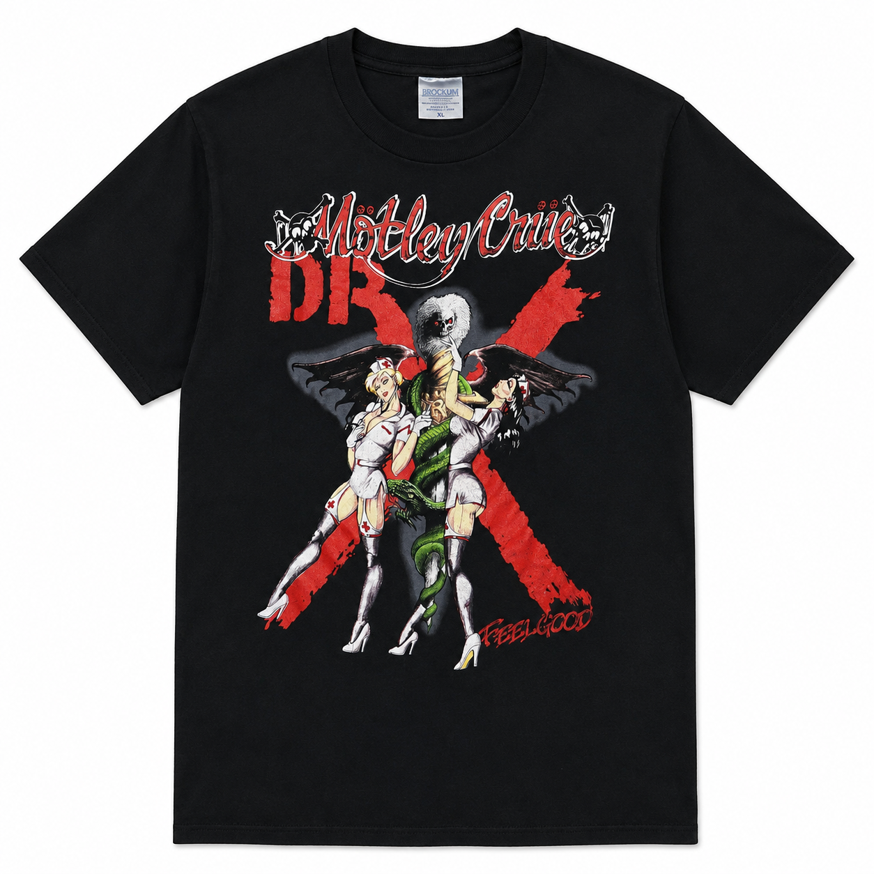 1989 Motley Crue Dr Feelgood Tour Shirt