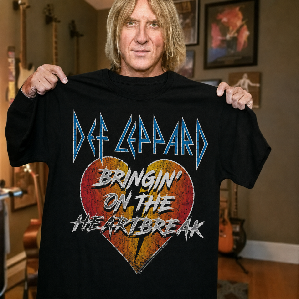 Def Leppard Bringin’ On the Heartbreak T-Shirt