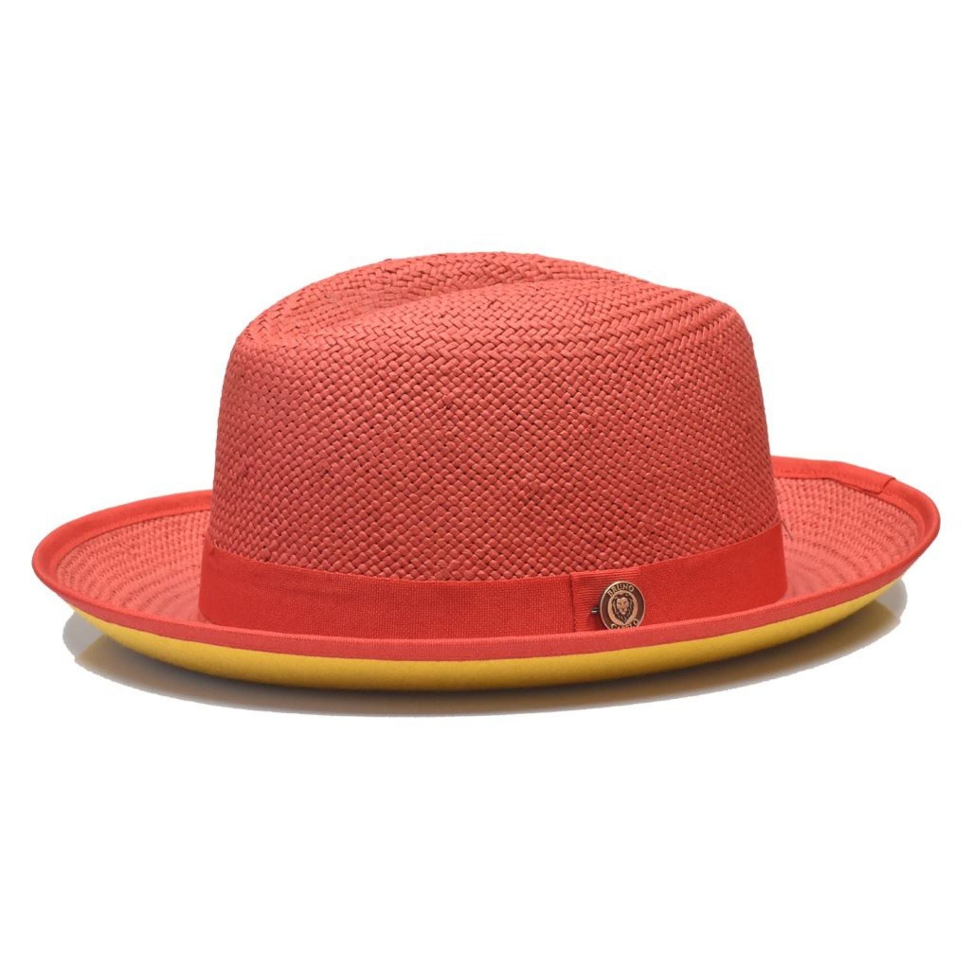 Empire in Multiple Colors Color Bottom Straw Fedora