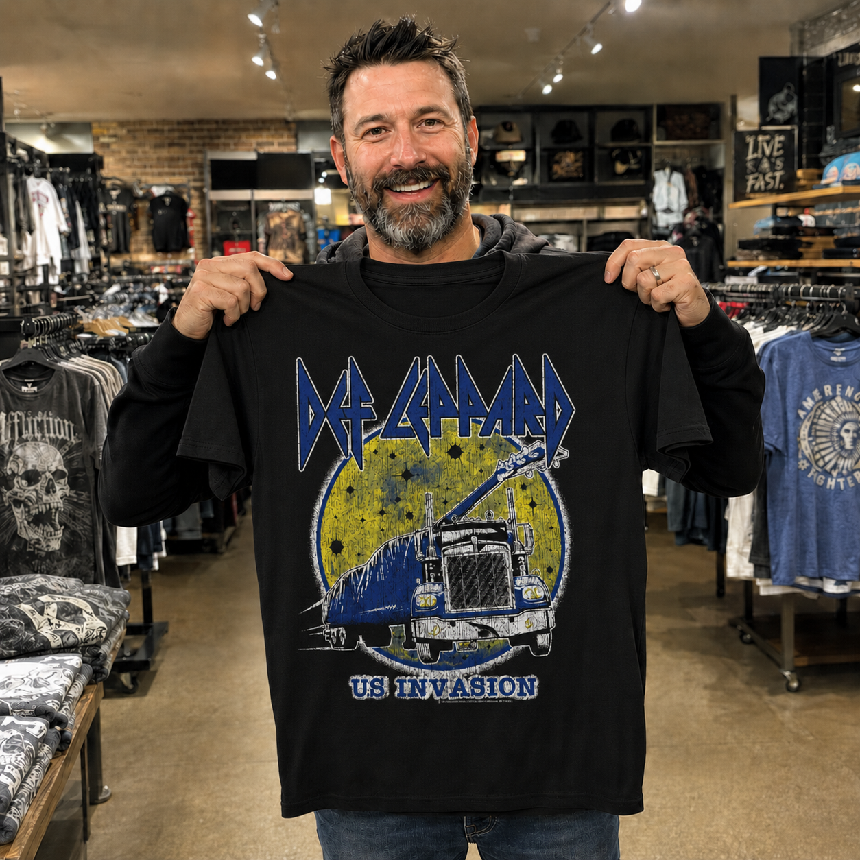 Def Leppard US Invasion T-Shirt
