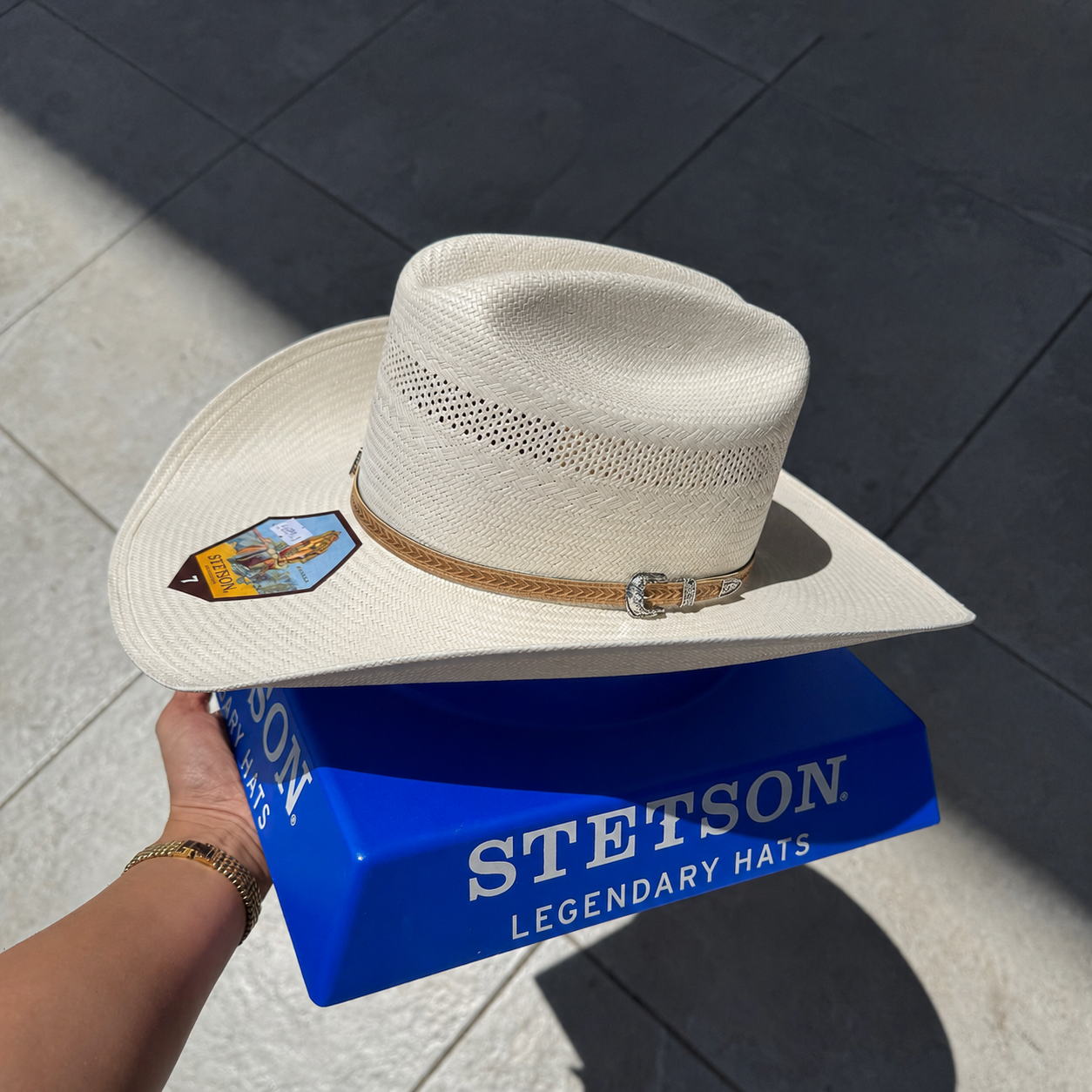 Stetson Arapaho 10X Straw Cowboy Hat