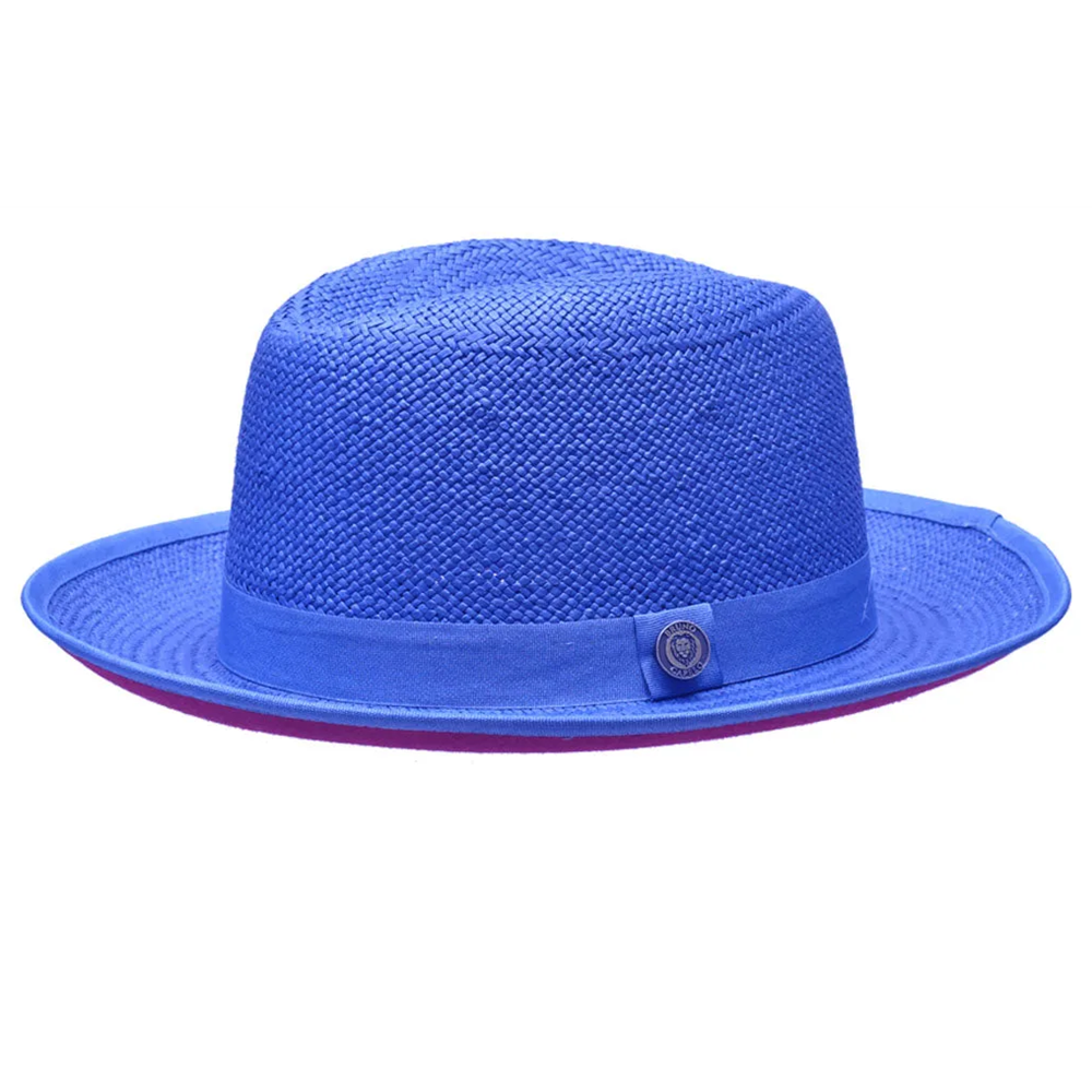 Empire in Multiple Colors Color Bottom Straw Fedora