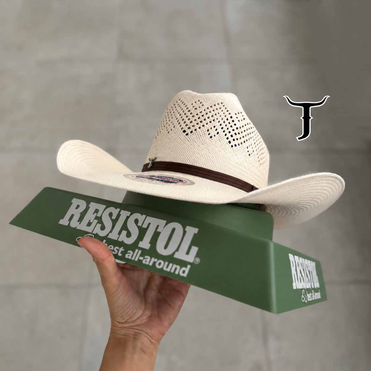 RES Harlow 20X Straw Cowboy Hat