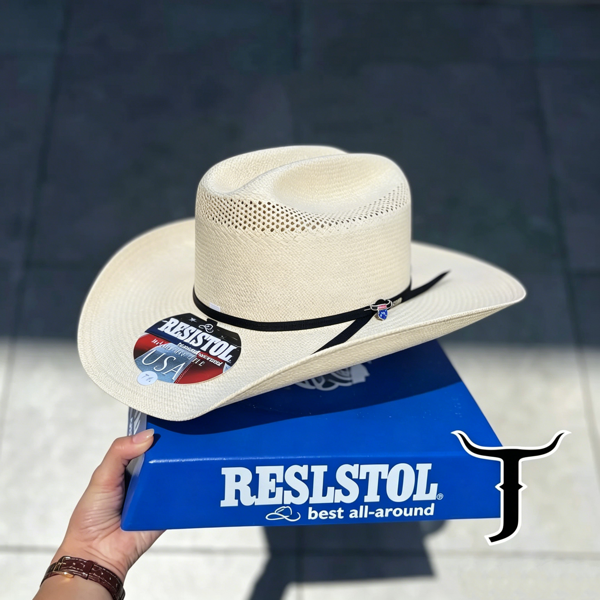 RES USTRC Big Money Straw Hat