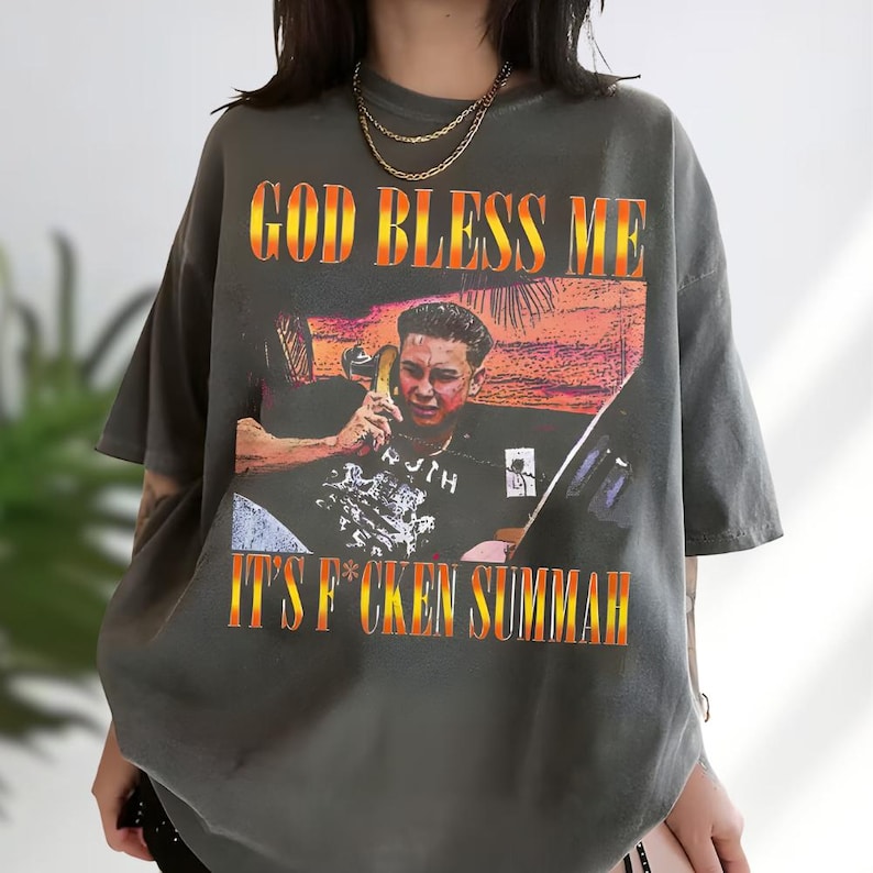 Comfort Colors God Bless Me It’s Summah Shirt, Funny Summer Quote Tee