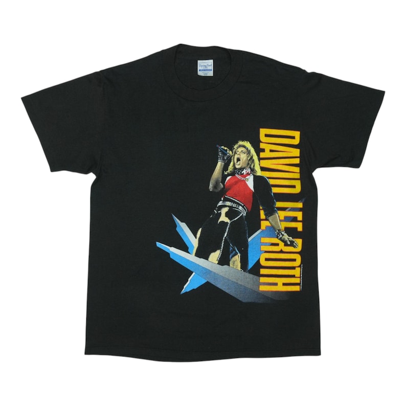 vintage 1988 David Lee Roth Skyscraper Tour Shirt