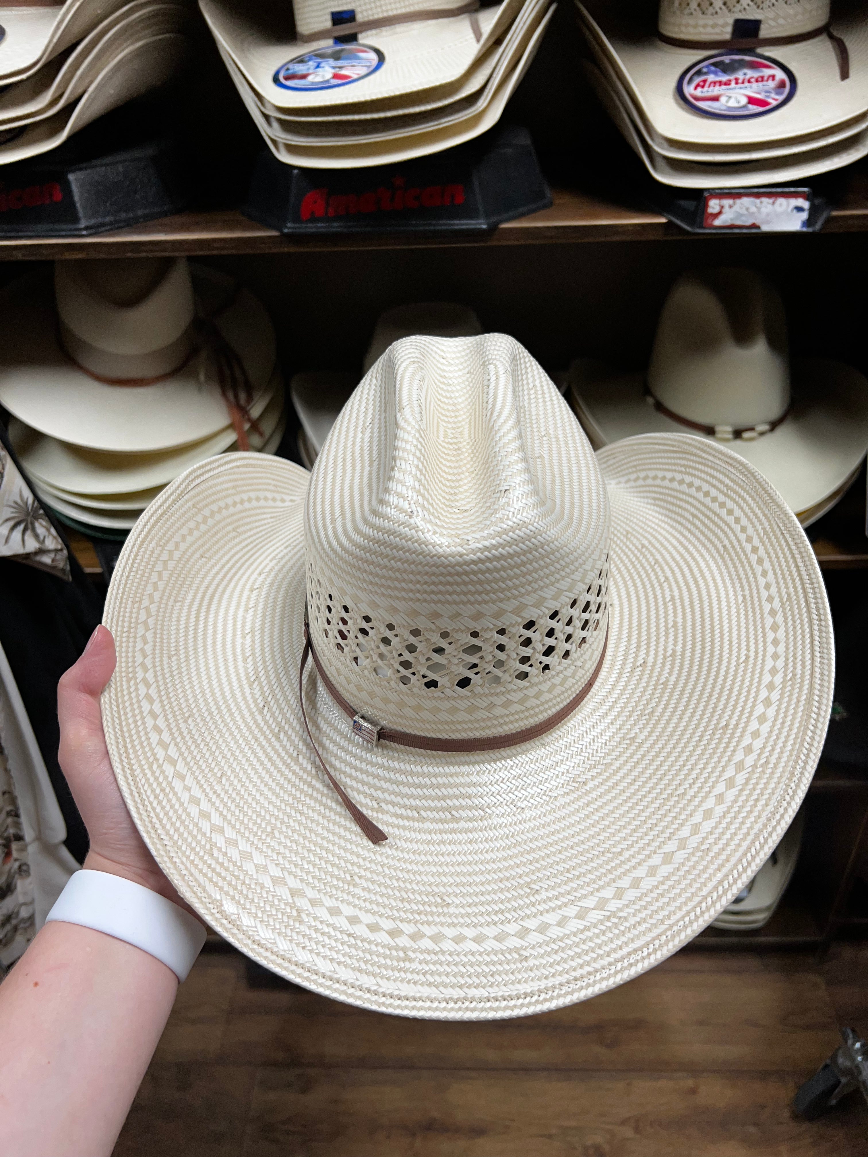 American Texas-company 2C Whiskey Straw Hat (7700)
