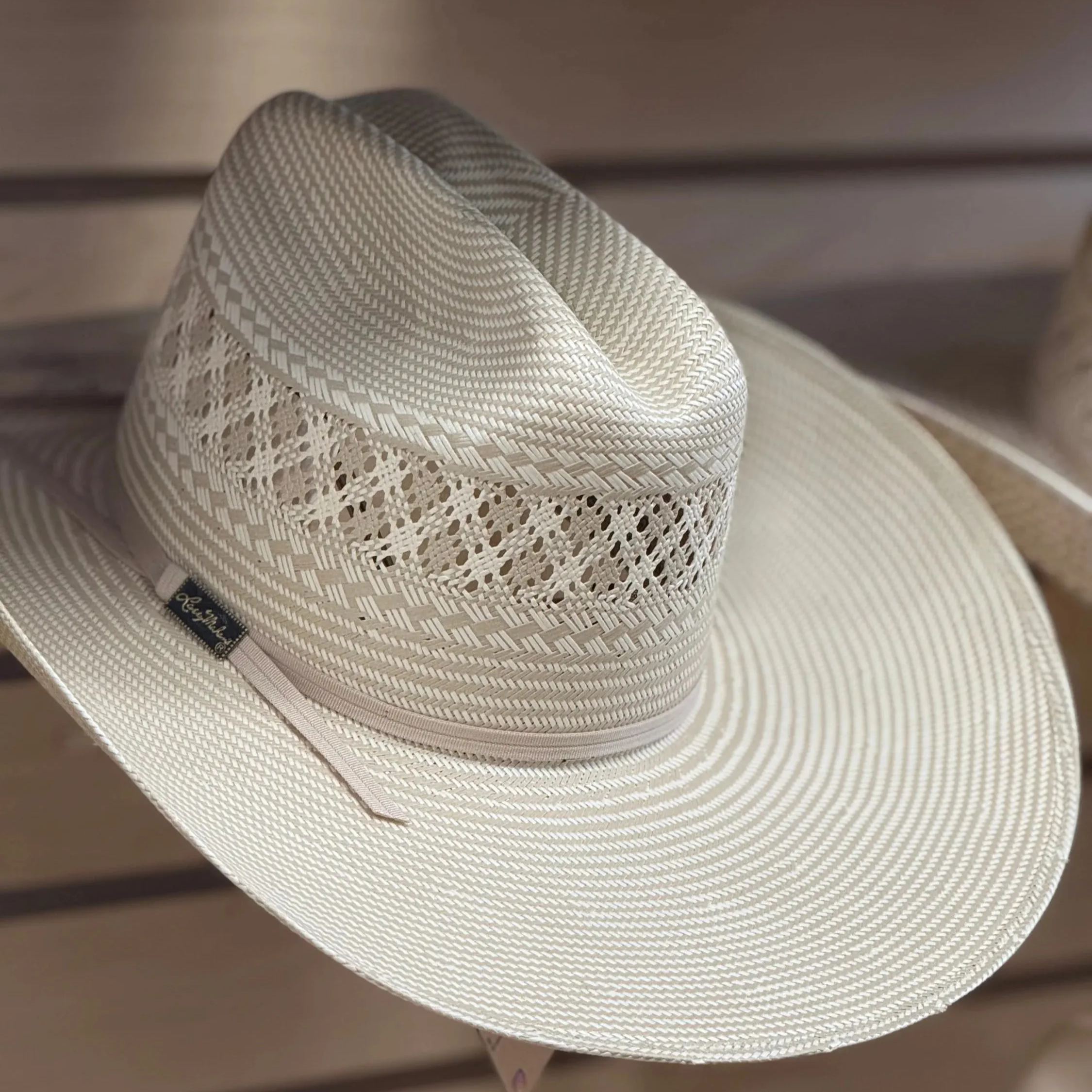 Larry Mahan 10x 42COWX  Straw Hat Cowboy IVORY