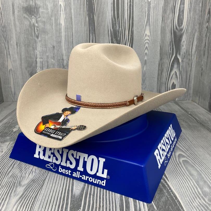 RES George Strait 6X Ponderosa Buckskin Felt Cowboy Hat