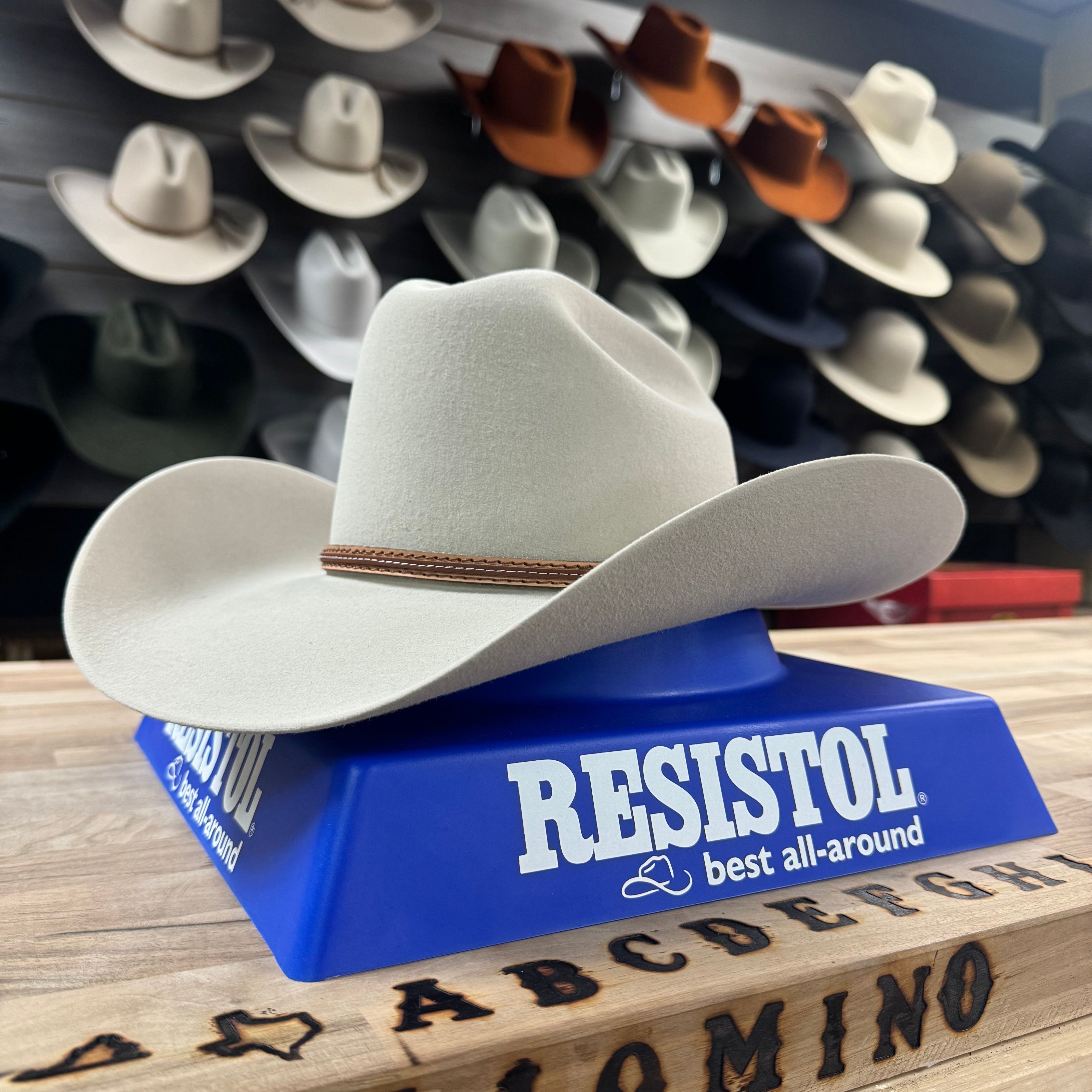 RES 6X Ponderosa Cowboy Hat in Buckskin