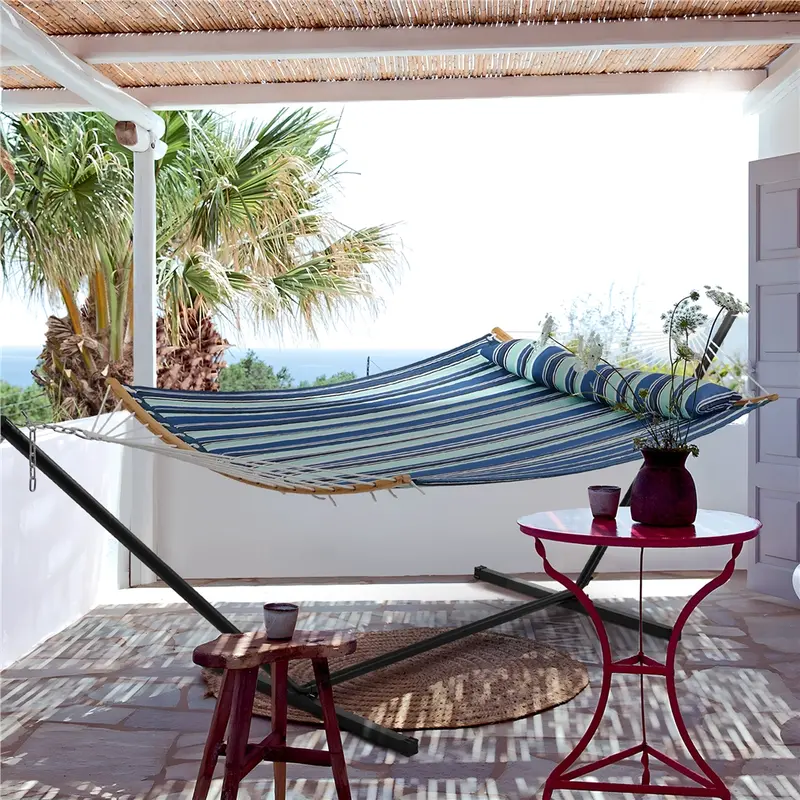 Outdoor Hammock with Stand & Bag – $29.99 Flash Sale!