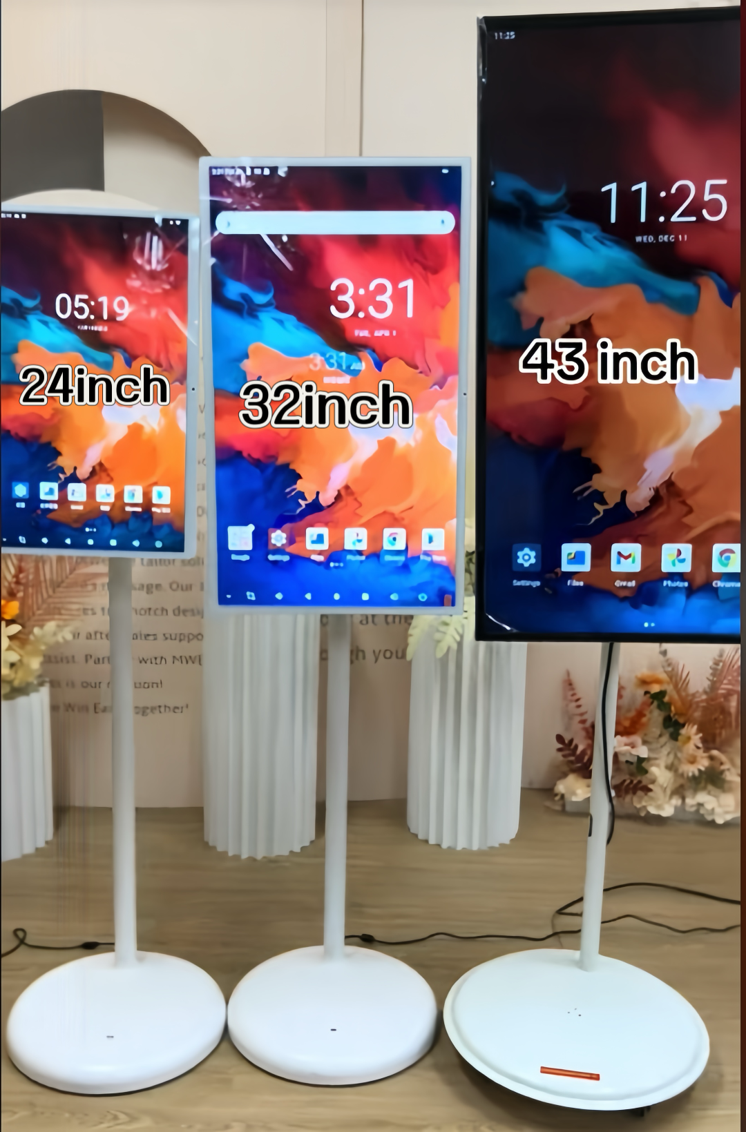 Portable television(Three sizes)