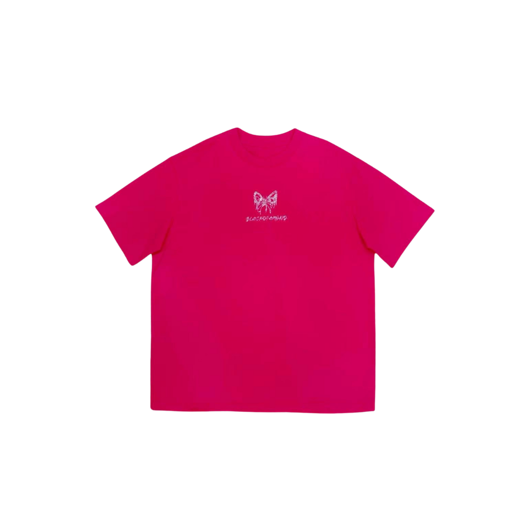 VYBES Rhinestone Butterfly Tee