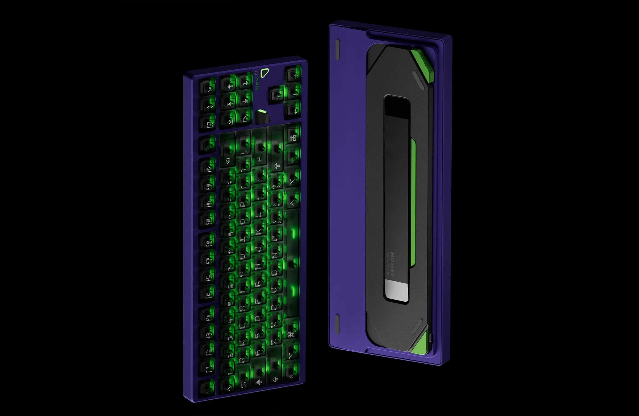 Hex80 advanced key mapping DKS Mod Tap SOCD adjustable actuation