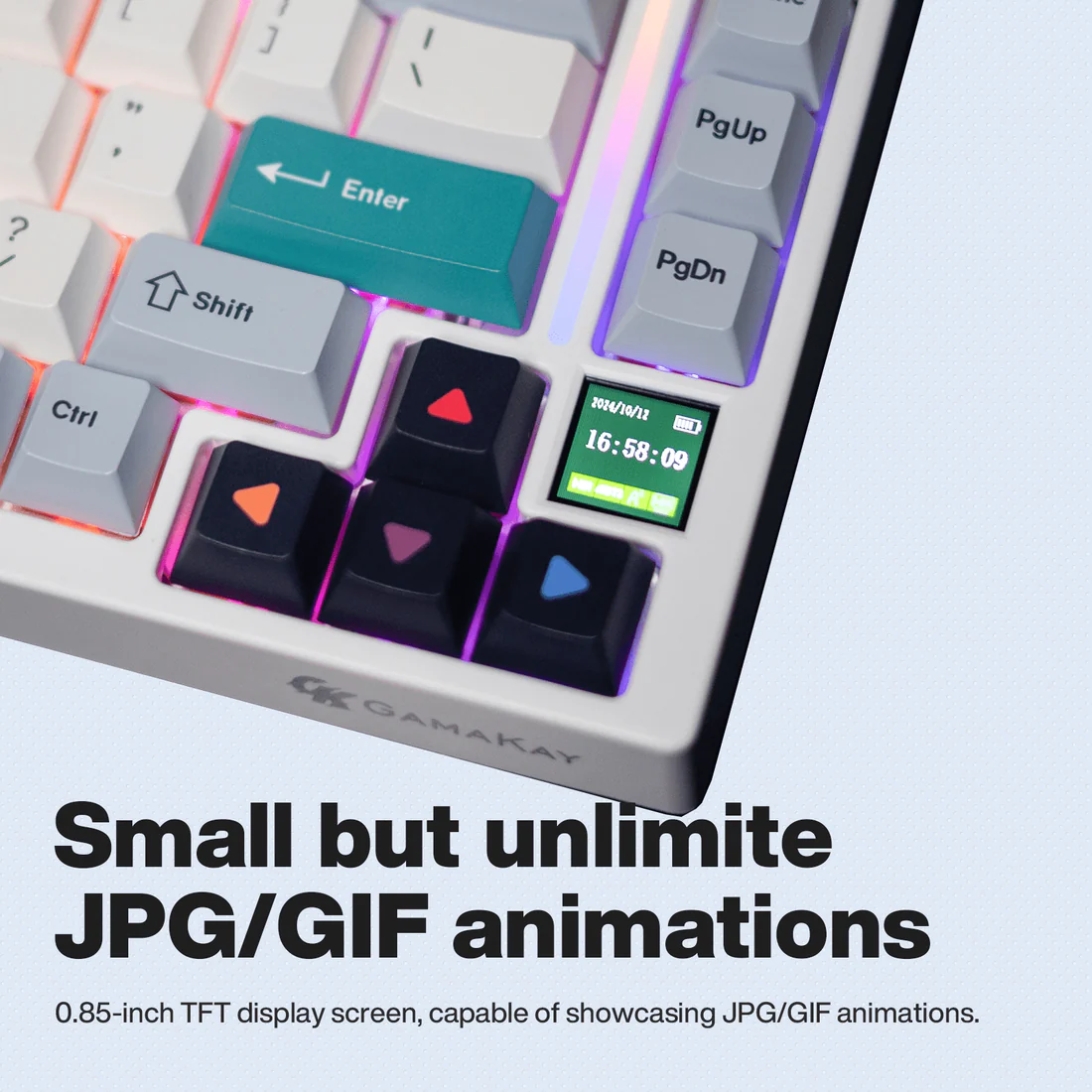 TK75 V2 75% Silent Mechanical Keyboard（NEW PC Positioning Plate Version）