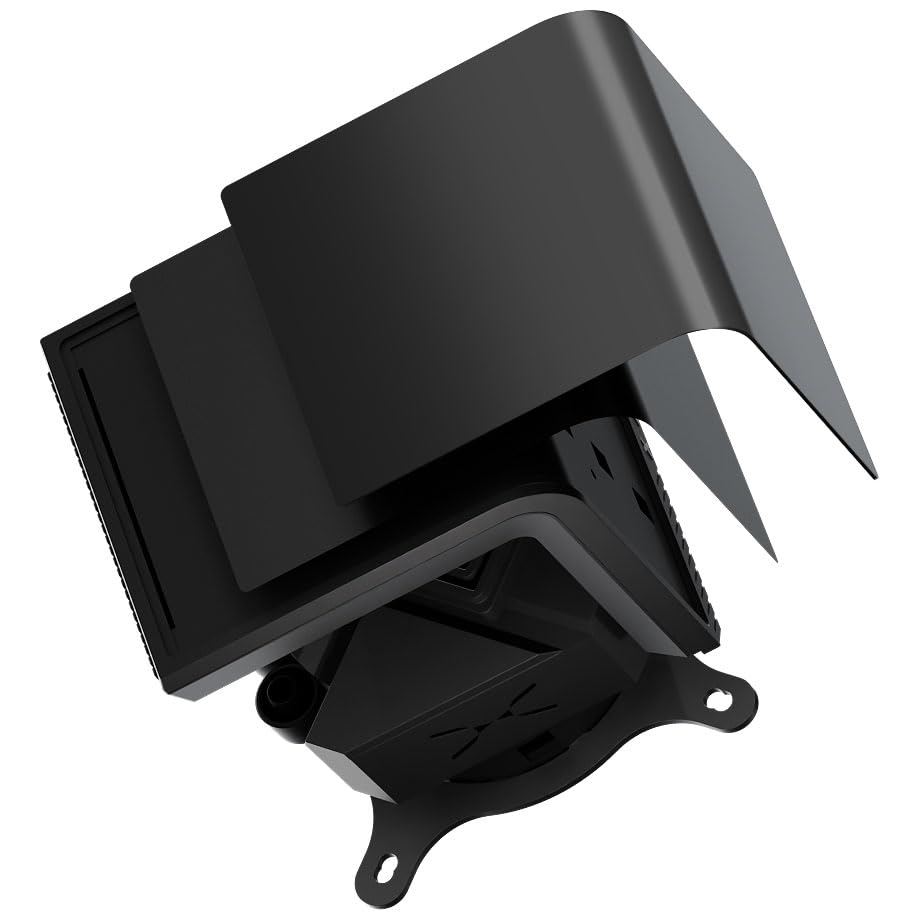 TRYX Panorama SE ARGB 360 White | 360 mm AIO with Rotating 6.5 Inch AMOLED Display for Anamorphic 3D Effects, 3x RGB Fans - for LGA 1851/1700/1200/115X & AM5/AM4