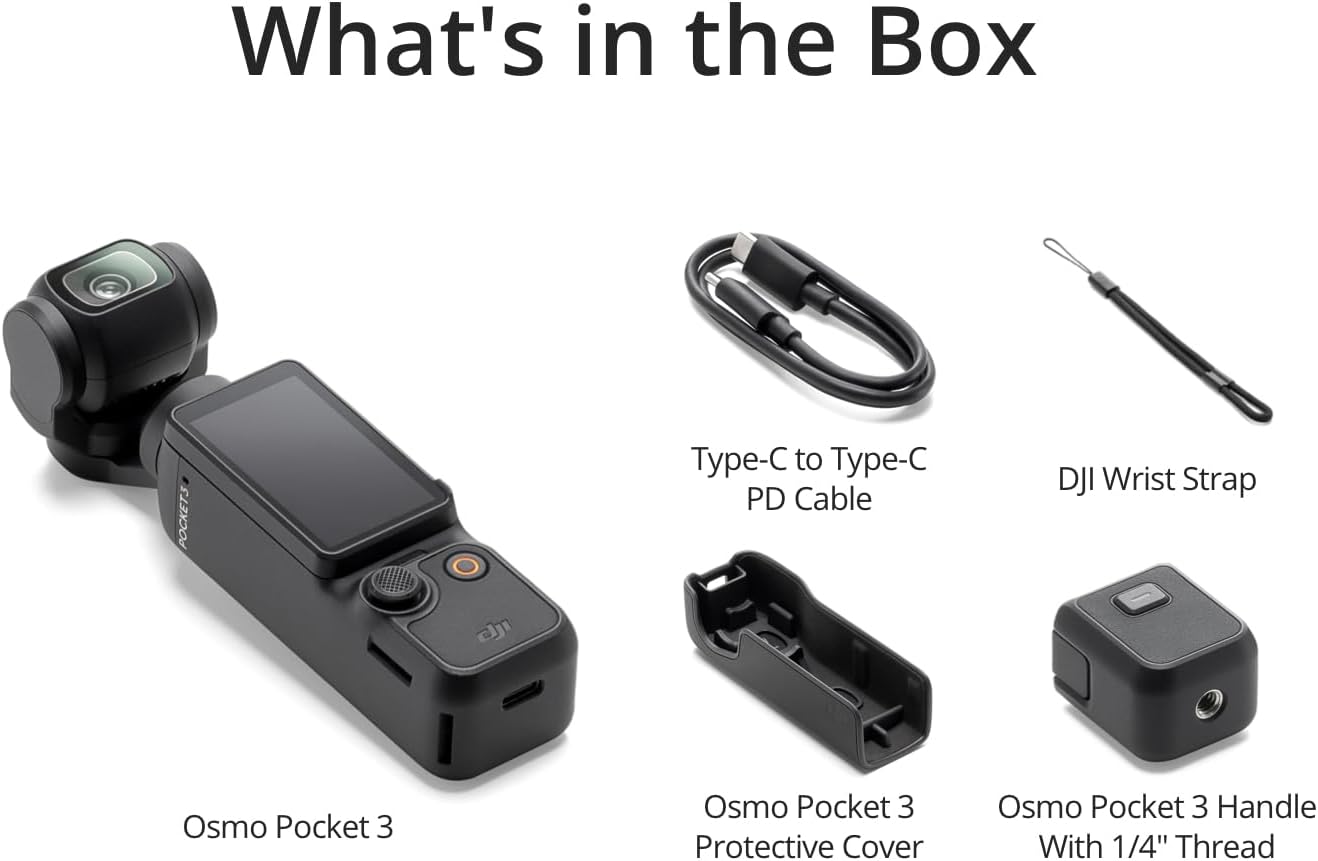 DJI Osmo Pocket 3 | Digital Vlogging Camera for YouTube |