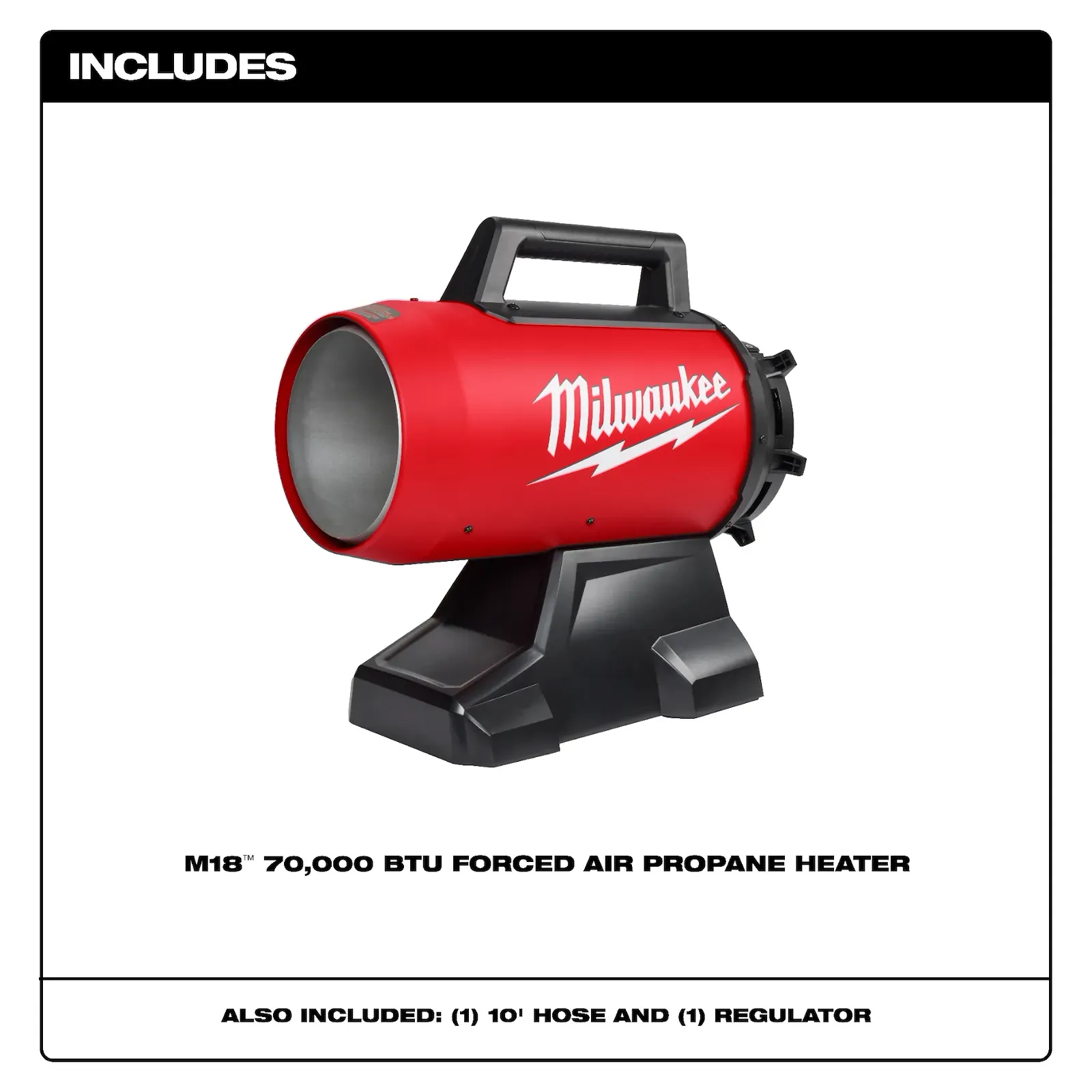 M18™ 70,000 BTU Forced Air Propane Heater