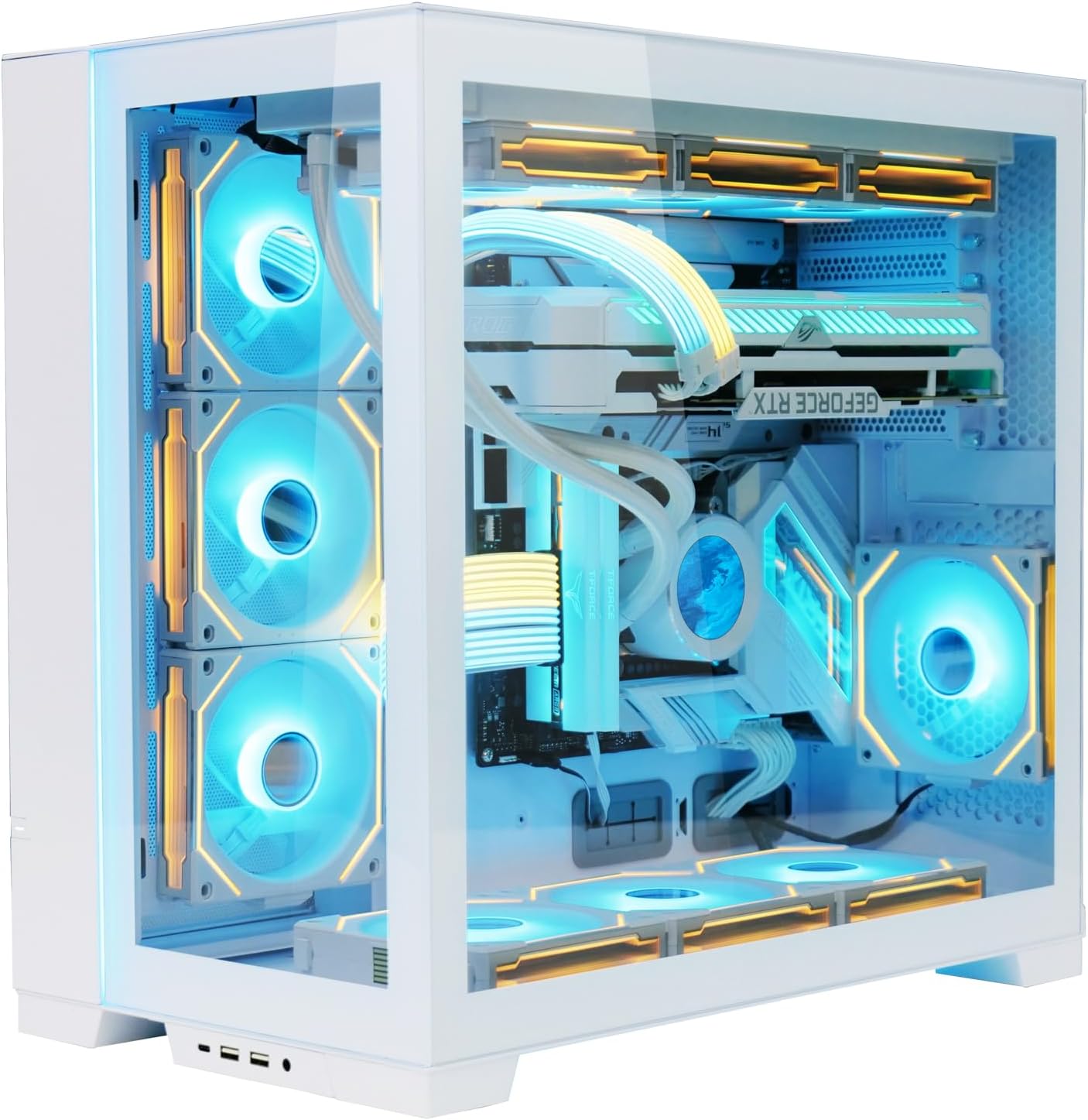 Lian Li Uni Fan SL-INF 120 ARGB PWM Fan 120 mm White