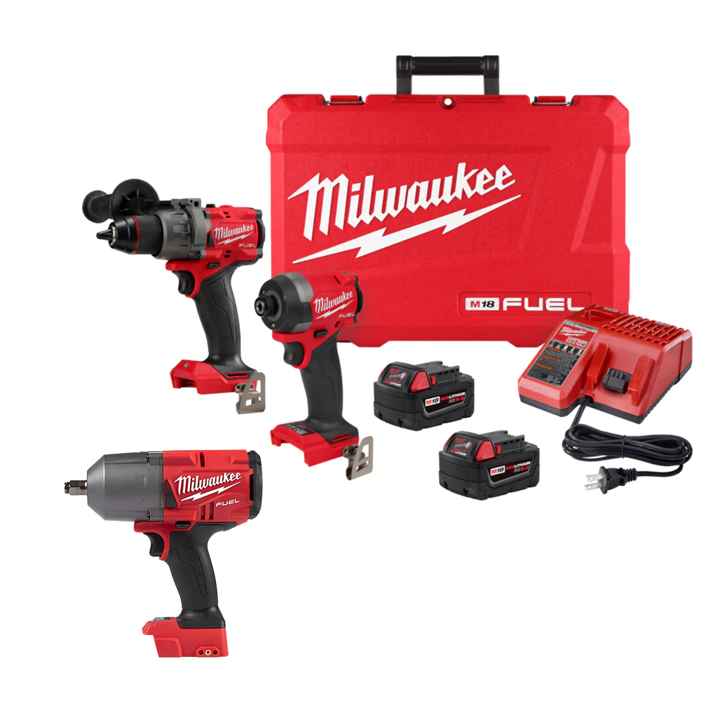 3697-22HTIW M18 FUEL 18V 2 Piece Combo Kit w/1/2" Li-Ion Impact Wrench
