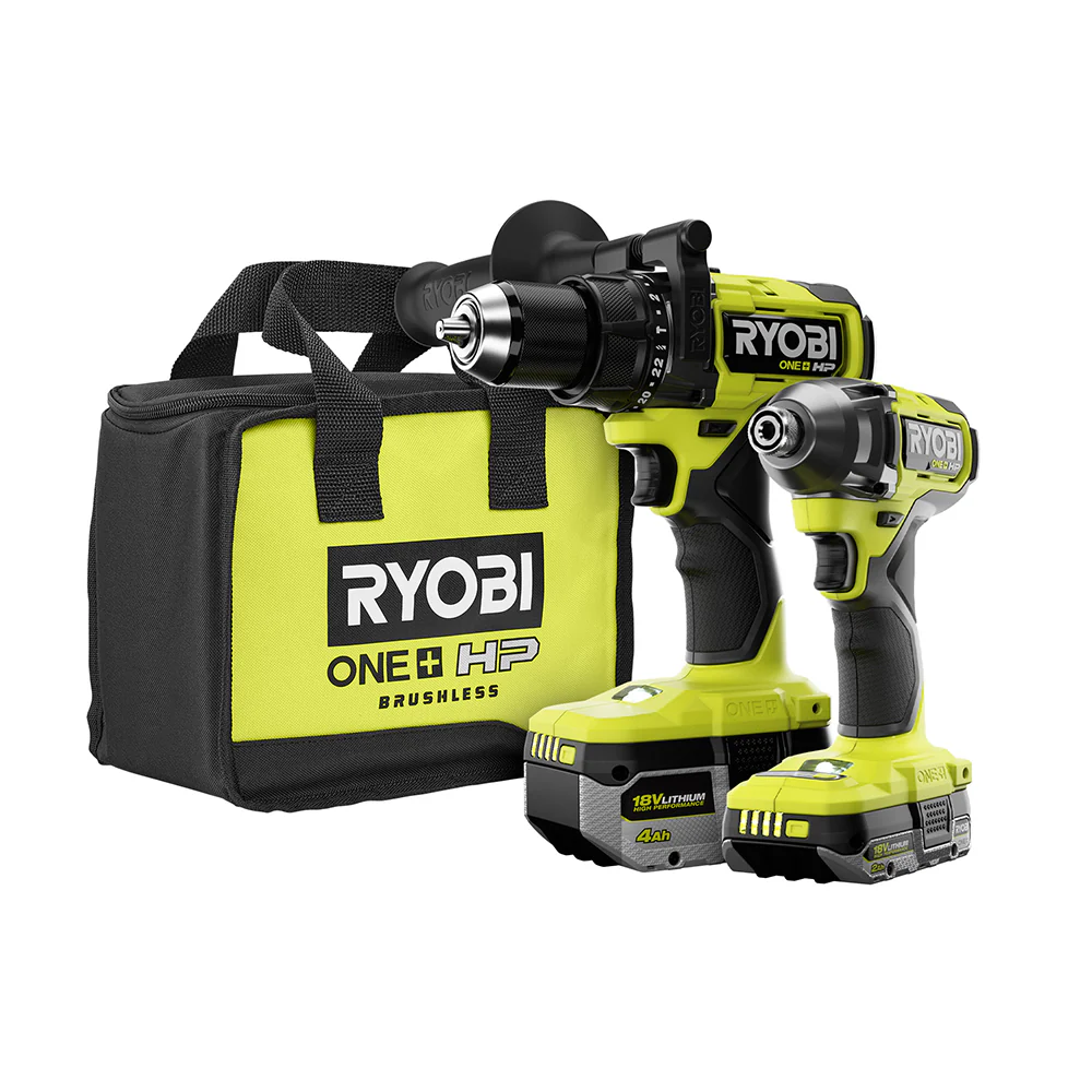 18V ONE+ HP Brushless Hammer Drill and Impact Driver 2-Tool Kit